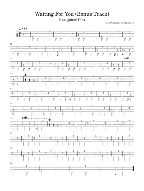 Waiting For You – Alex G