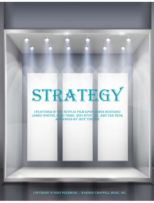 Strategy (Arr. Jeff Tincher) - Twice Feat Megan Thee Stallion (Piano-Vocal-Guitar (Piano Accompaniment))