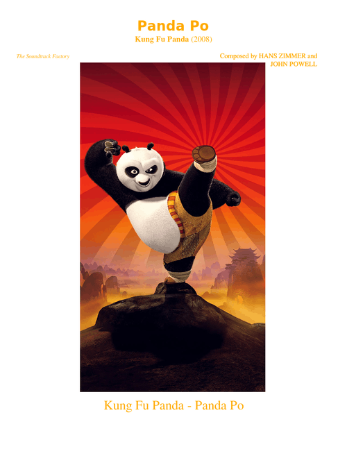 Kung Fu Panda: Panda Po