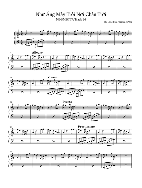 No.26 Như Áng Mây Trôi Nơi Chân Trời – Du Lãng Biện