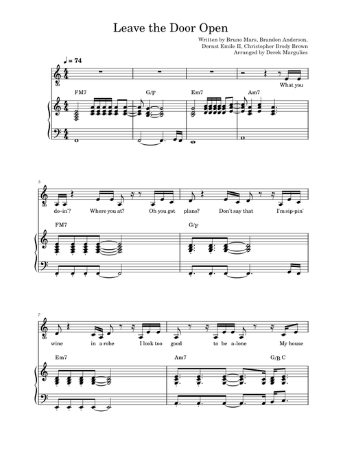 Leave the Door Open – Silk Sonic Leave the Door Open