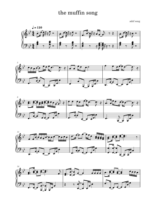 the muffin song