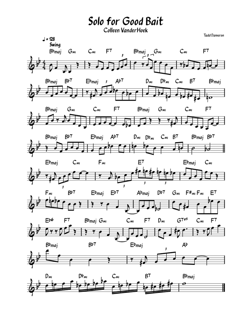 Good Bait Count Basie Sheet music for Piano (Solo)