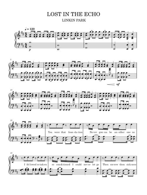 LINKIN PARK - LOST IN THE ECHO
