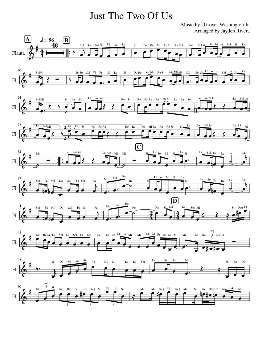 Just the two of us alto sax sheet music 2025