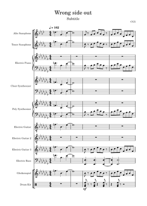 Wrong Side Out – CG5 Sheet Music for Trombone, Tuba, Flute, Oboe & more ...