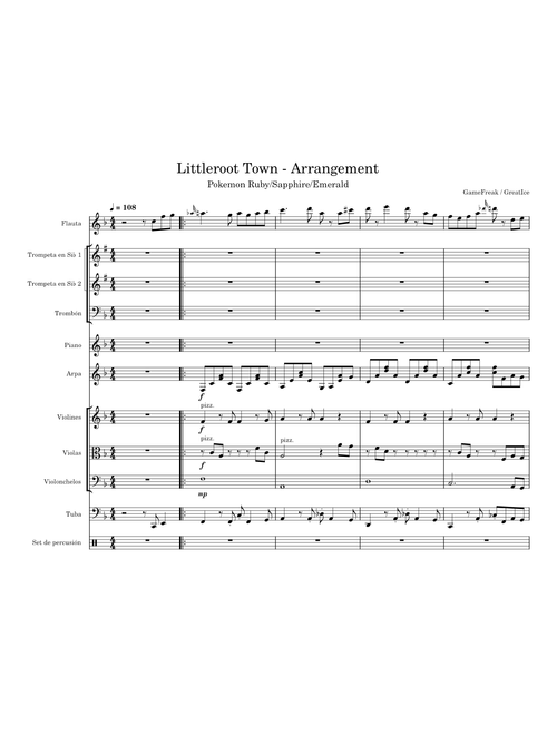 Pokemon Emerald- Litttleroot town Arrangement | GreatIce