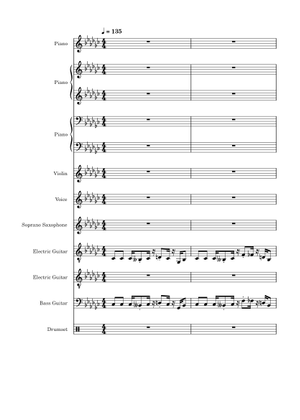 Il vento d'oro - Yugo Kanno Sheet Music for Violin (Solo) | MuseScore.com
