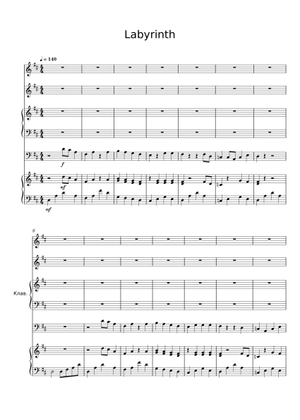 Labyrinth – CG5 (Piano Solo) Sheet Music for Piano (Solo) | MuseScore.com