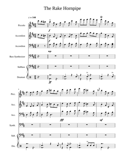 Spongebob: The Rake Hornpipe
