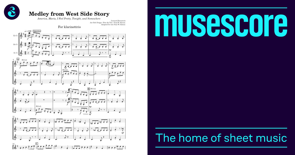 West side story – Leonard Bernstein (Medley: America, Maria