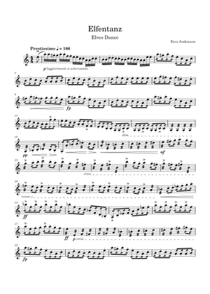 Elfentanz – Ezra Jenkinson Sheet Music for Piano, Violin (Mixed