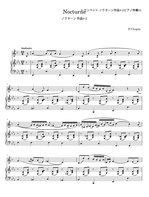 Chopin - Nocturne in C minor, Op. posth. - F Chopin