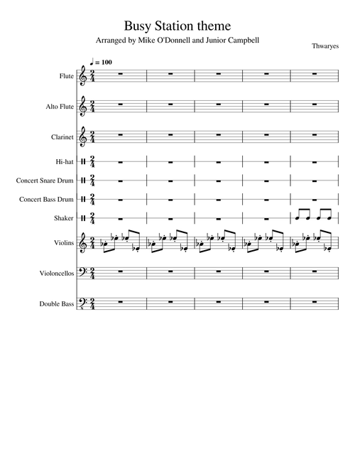 Thomas The Tank Engine - Busy Station Theme – Mike O'Donnell and Junior Campbell Busy Station theme