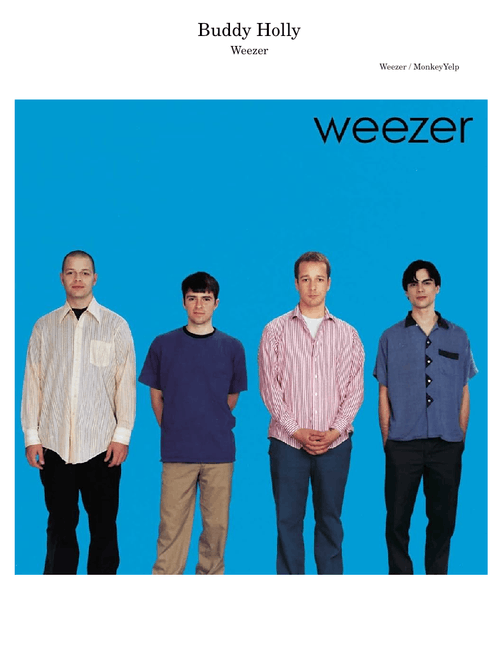 Buddy Holly – Weezer (Extremely Accurate) 🔥🎸