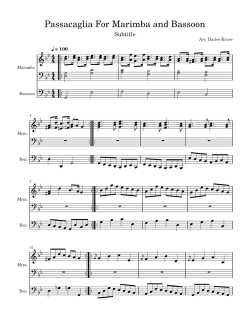Passacaglia – Georg Friedrich Händel