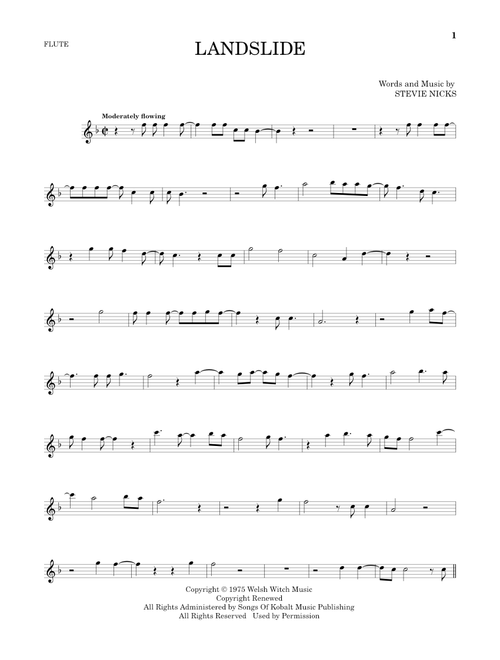 Landslide - Fleetwood Mac (Flute Solo)