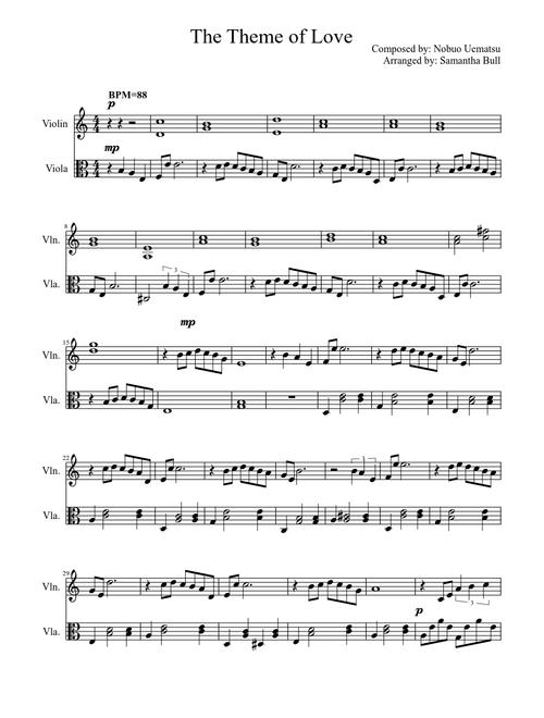 The Theme of Love- Final Fantasy IV