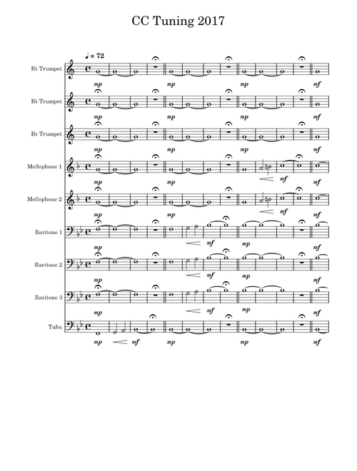 Carolina Crown "Drop The Hammer" Tuning Sequence 2017