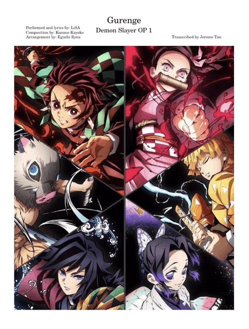 【Demon Slayer OP 1】【Gurenge】