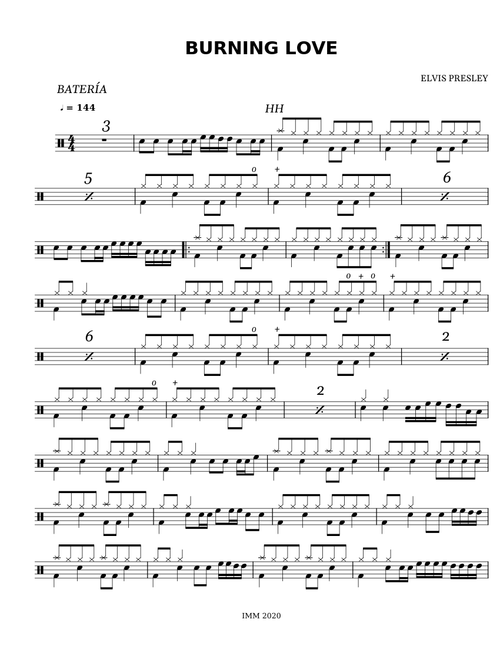 Burning love – Elvis Presley