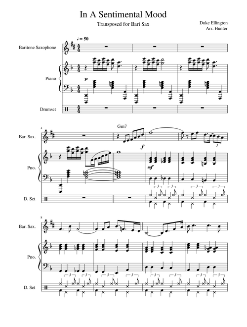 "In a Sentimental Mood" for Bari