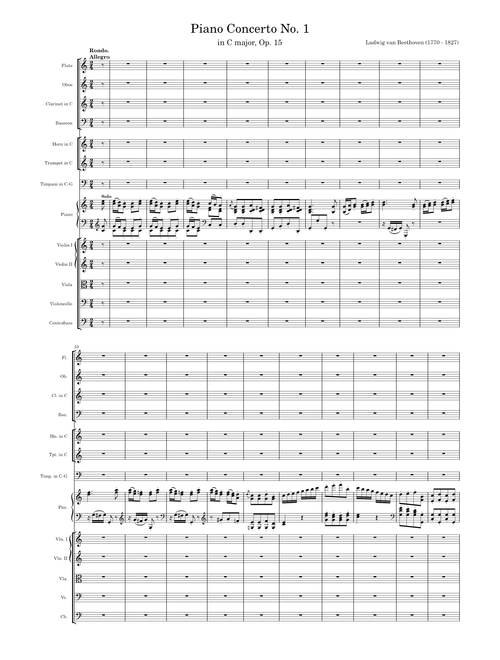 Beethoven - Piano Concerto No. 1 in C major, Op. 15 - 3. Rondo. Allegro