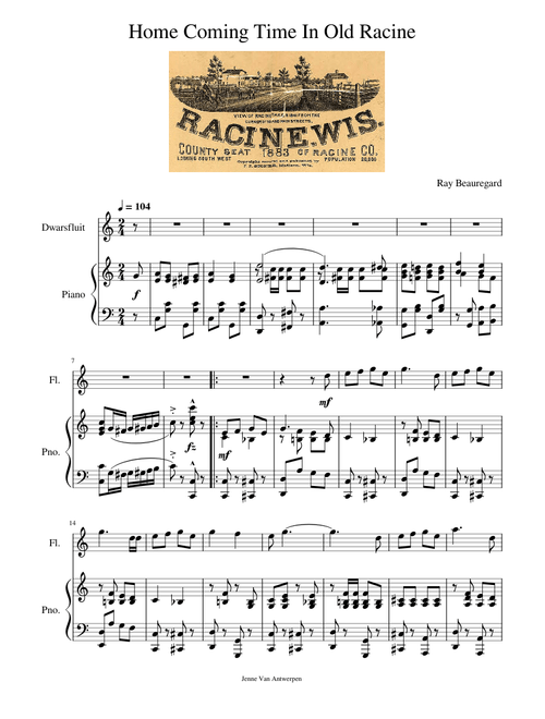 Home Coming Time In Old Racine – Jenne Van Antwerpen