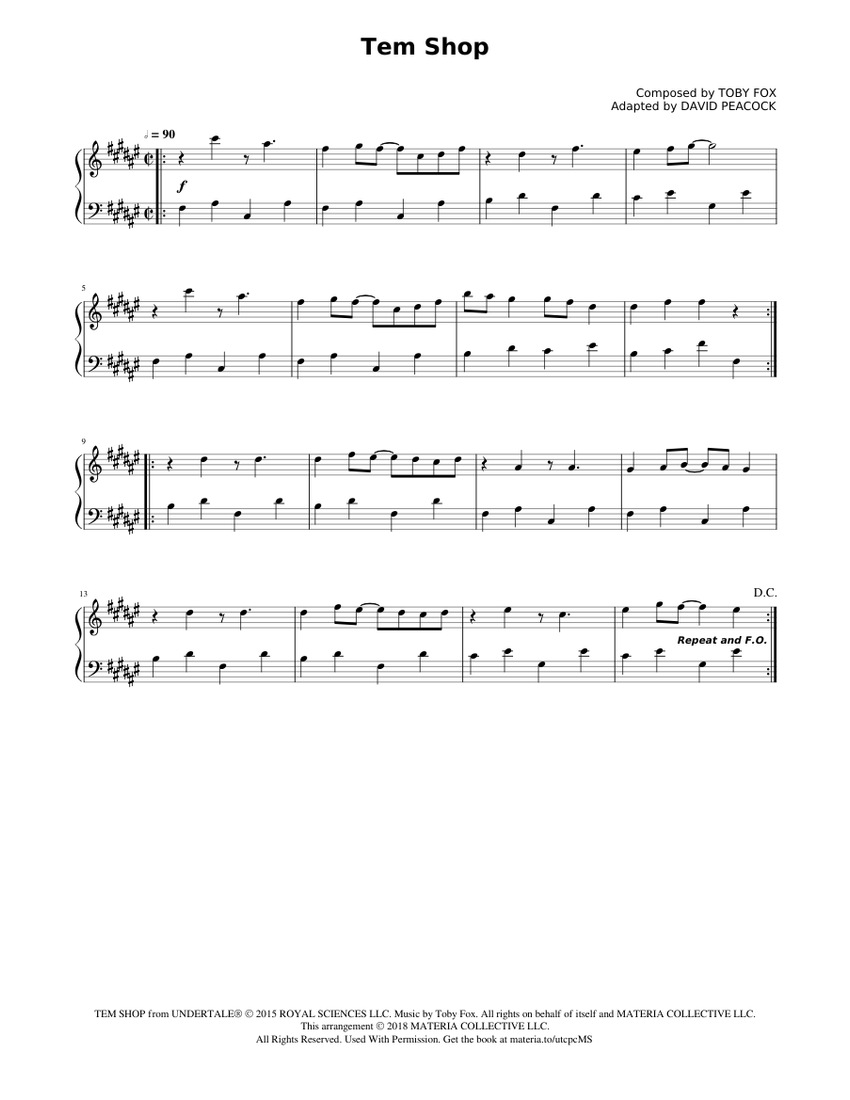 Undertale shop music on sale