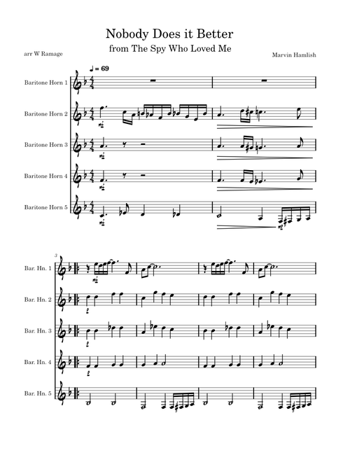 Nobody does it better – Carly Simon