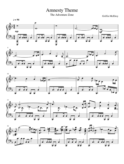 Amnesty Theme
