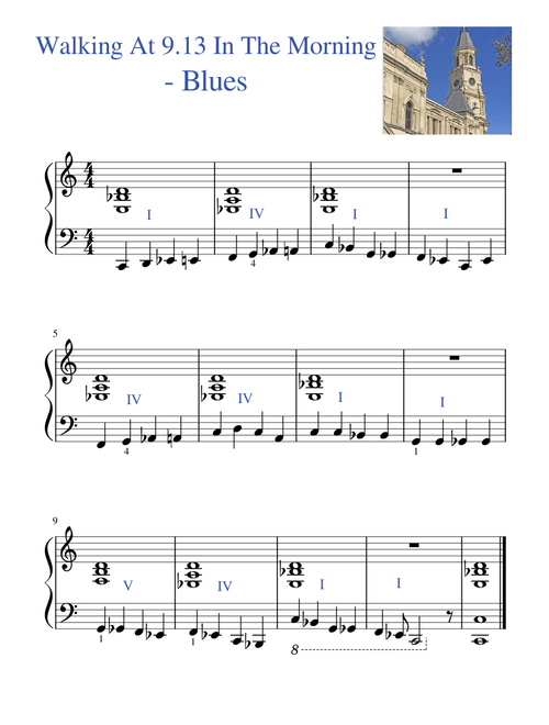 Walking at 9.13 - Blues