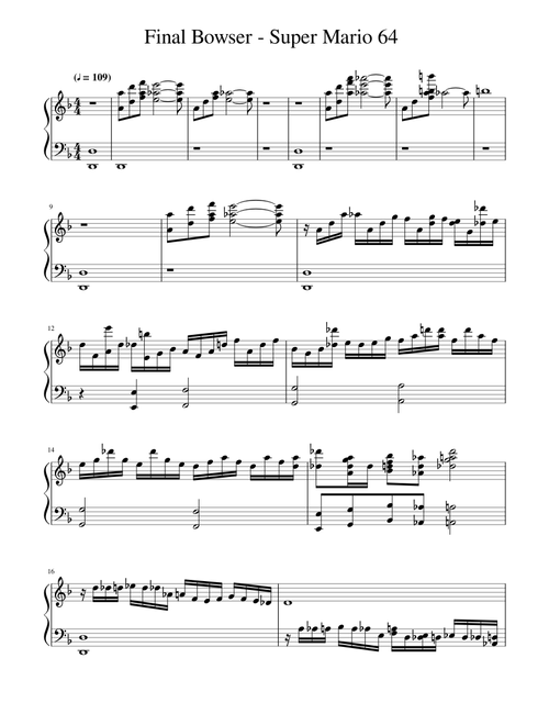 Final bowser - Koji Kondo