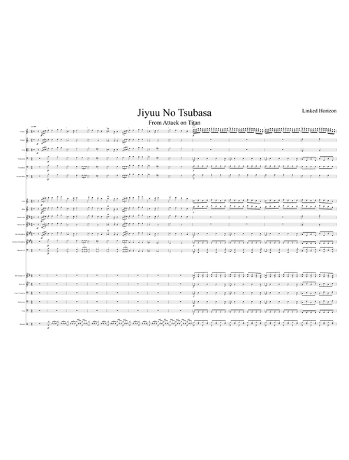 Attack on Titan theme #2:Jiyuu No Tsubasa