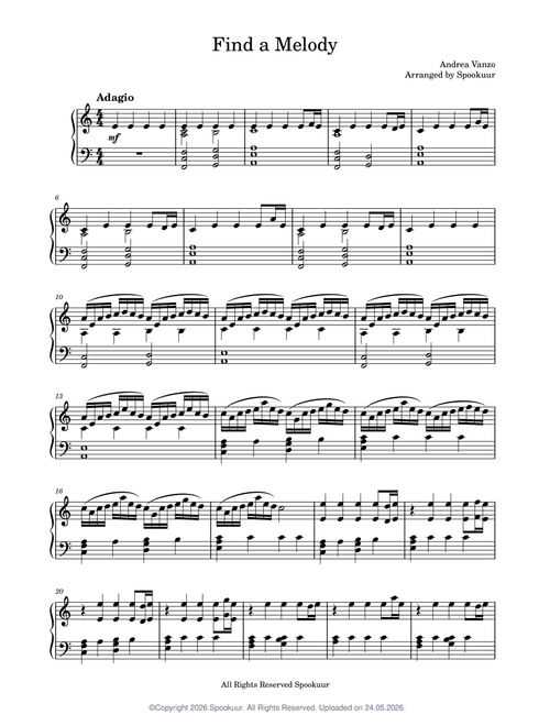 Find a Melody – Andrea Vanzo