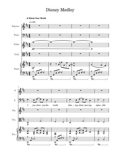 DISNEY MEDLEY