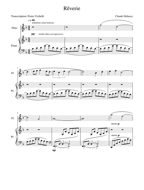 Rêverie- flute & piano