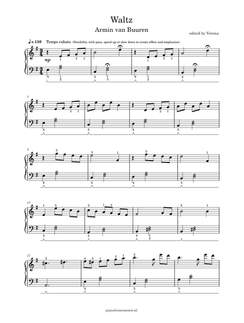 Waltz – Armin van Buuren