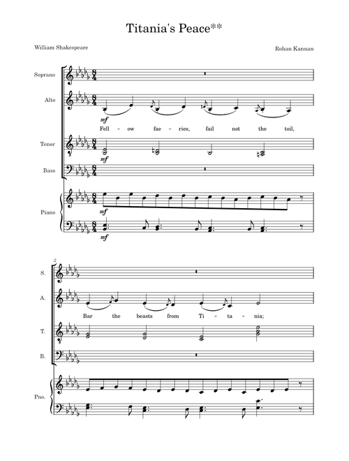 A Midsummer Night's Dream, incidental music, Op.61 - Felix Mendelssohn