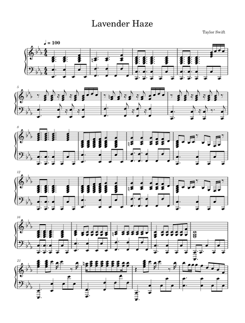 Lavender Haze – Taylor Swift