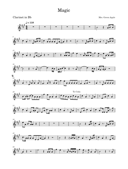Magic – Mrs. GREEN APPLE