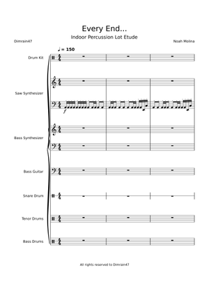 Every End – Dimrain47 Sheet Music for Trombone, Tuba, Trumpet other ...