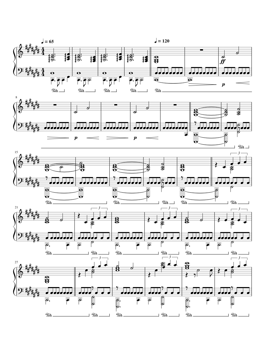 Chariots of Fire Theme Sheet music for Piano (Solo)