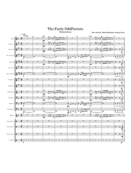 The Fairly Odd Parents |Marching Band|