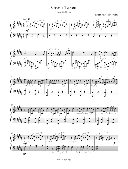 Given-Taken – ENHYPEN