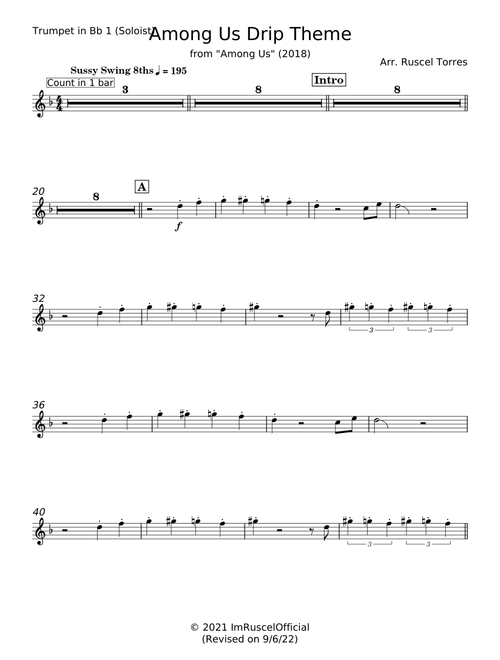 Among Us Drip Theme - Ruscel Torres