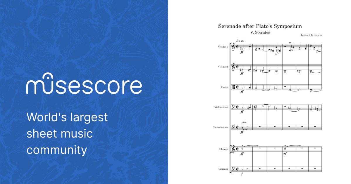 Serenade after Plato's Symposium – Leonard Bernstein (V