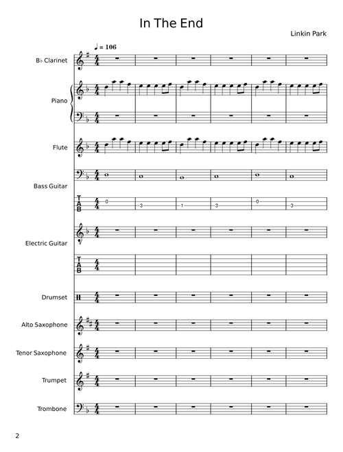 In the end - Linkin Park