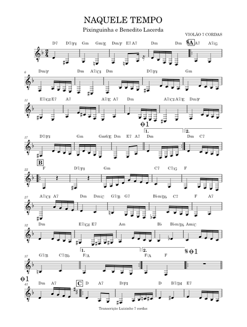NAQUELE TEMPO – Pixinguinha