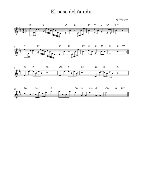 El paso del ñandú - Quilapayún